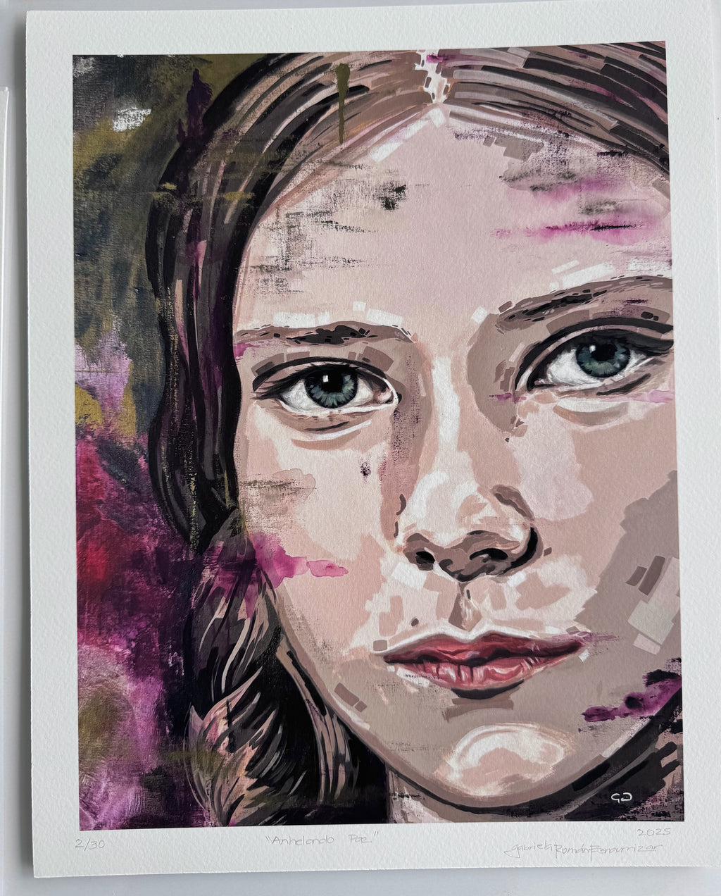 Fine Art Print Anhelando Paz