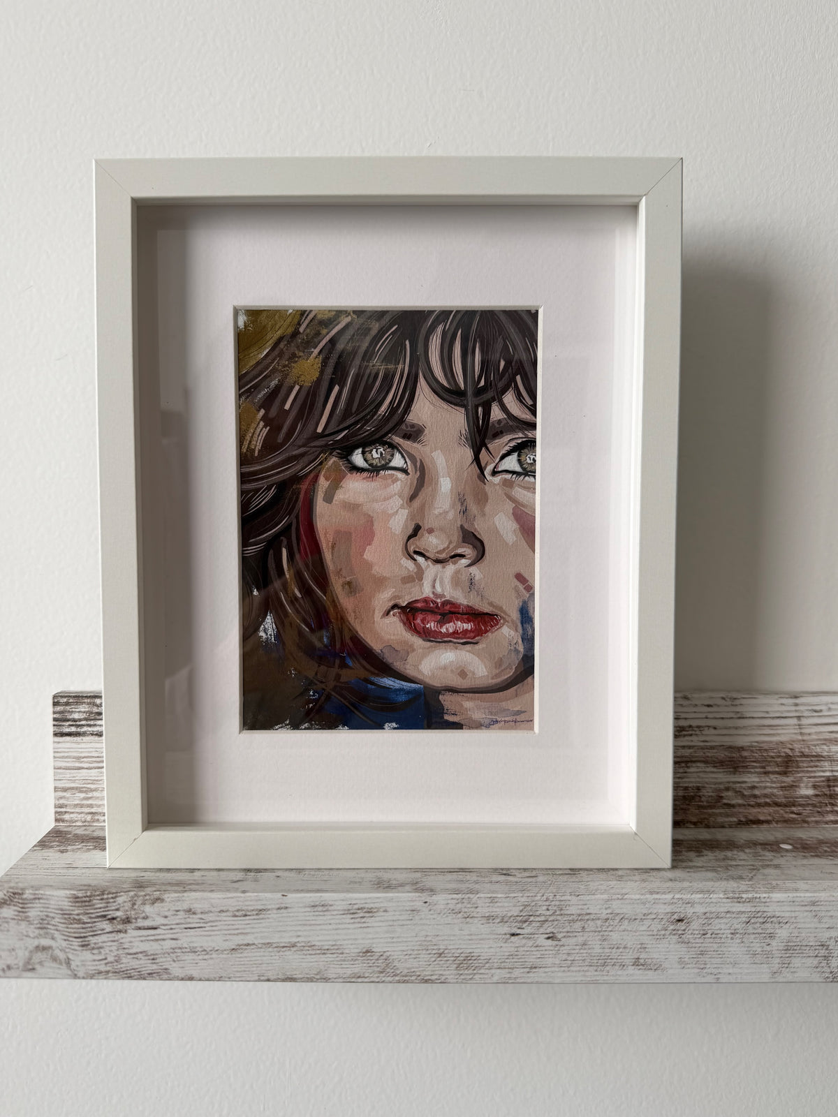 Fine Art Print "Lo Que No Ves" Enmarcado