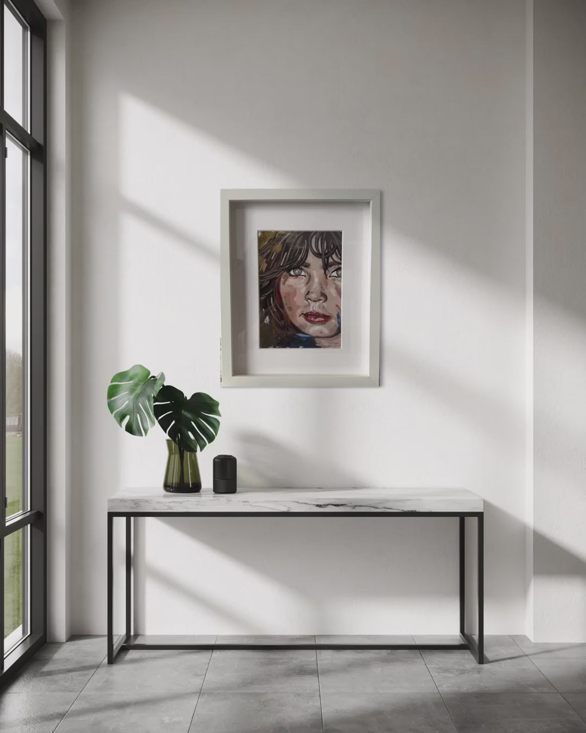 Fine Art Print "Lo Que No Ves" Enmarcado
